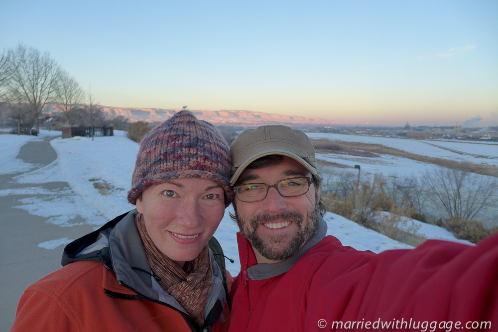 Sunrise on the monument (1 of 1)