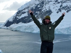 Warren in Antarctica