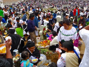 Day of the Dead celebration in Otavalo, Ecuador