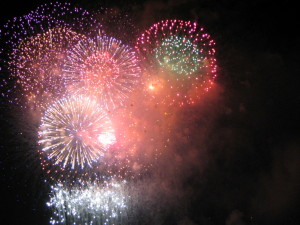 Fireworks over Seattle