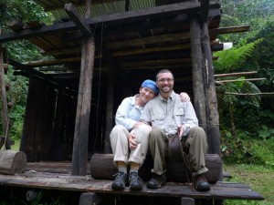 camping in the jungle