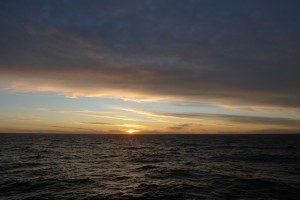 Sunset on the Atlantic Ocean