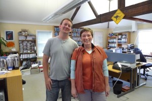 Betsy and Simon at Wanderlust Magazine