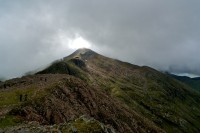 Ben Cruachan with clouds