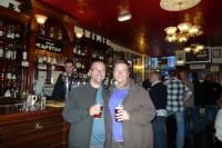 Warren and Betsy at the Bow Bar