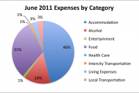 June 11 expenses by category