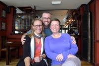 Sherry, Betsy, and Warren