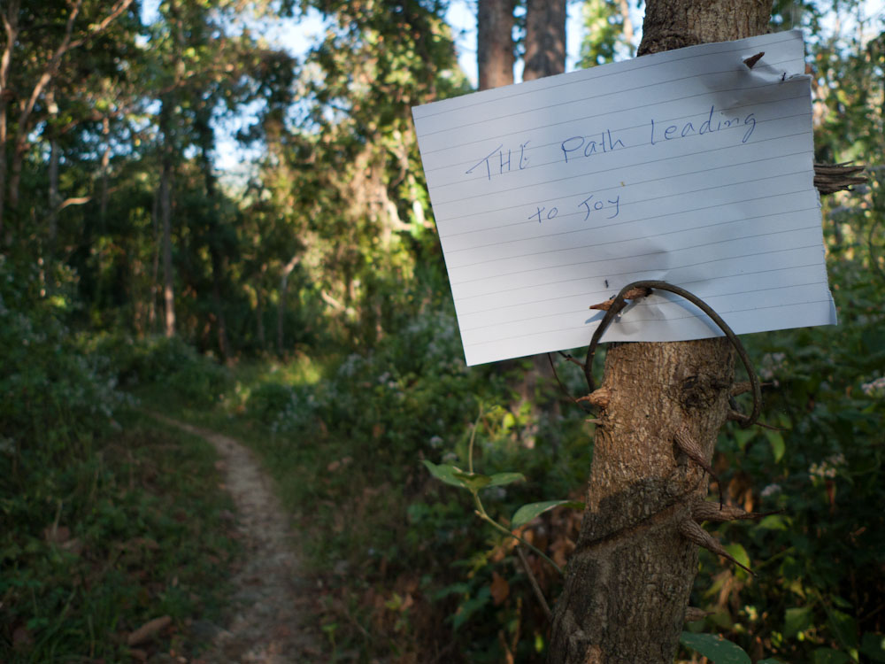 The path to happiness