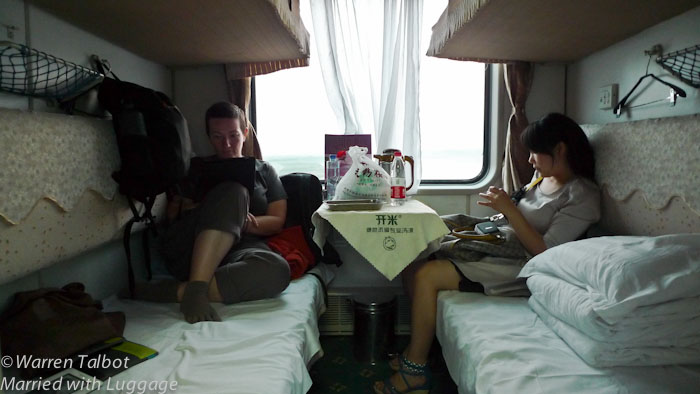 Entertainment on a train