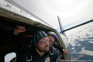 Warren's first skydive